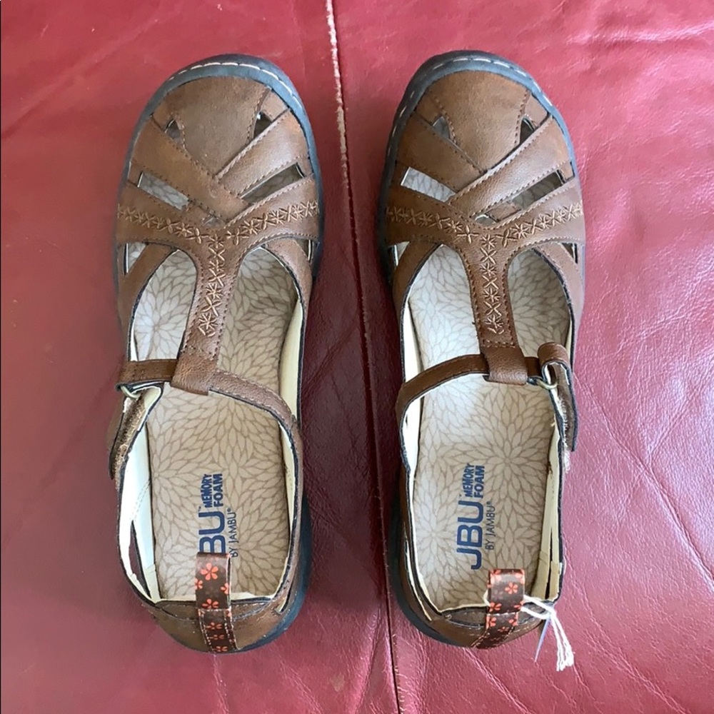 JBU Vegan Hiking Sandals W8